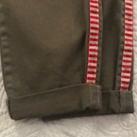 Army green JCrew toothpick ankle pants. Sz 29 - Picture 6 of 6